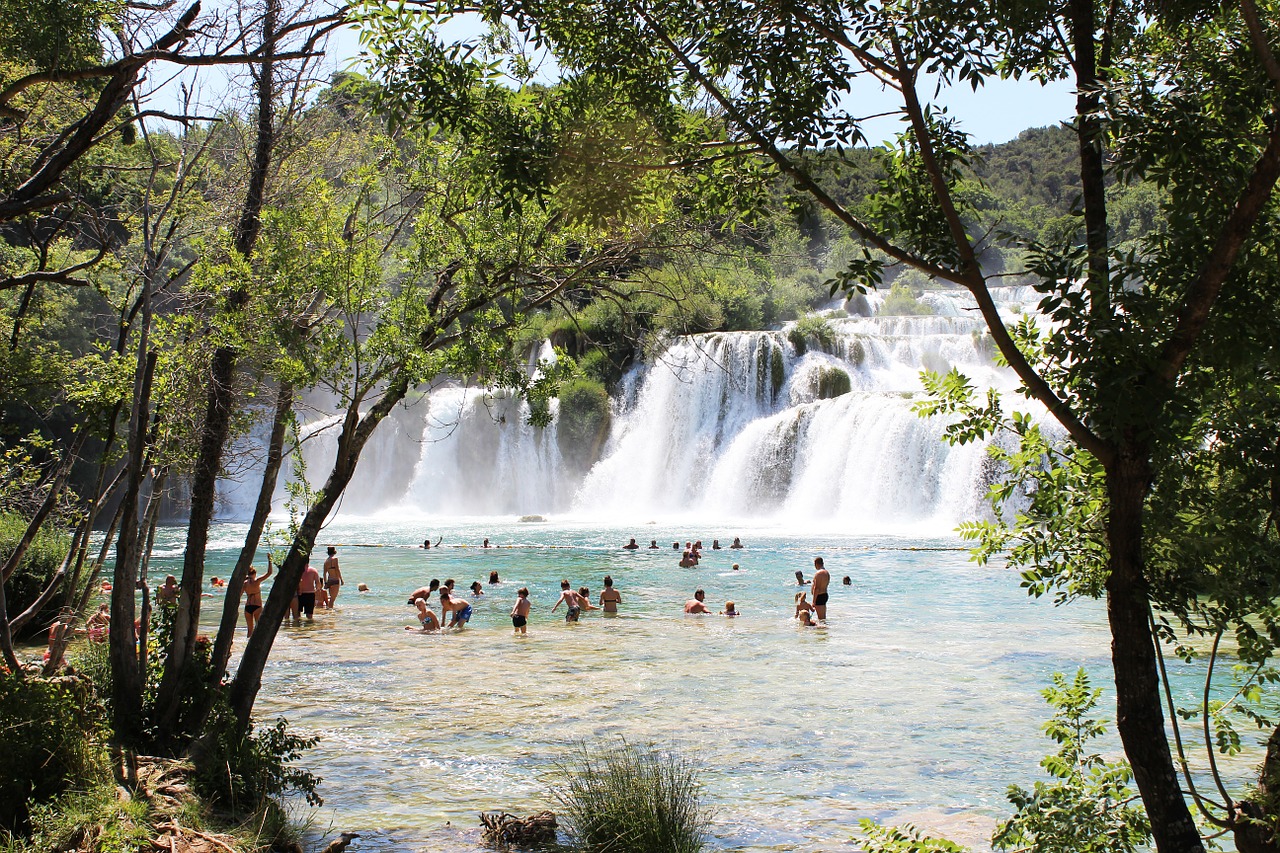 Wodospad - Chorwacja